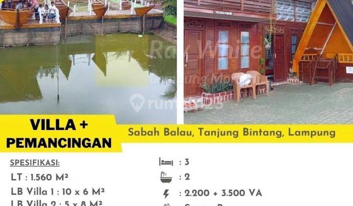 Villa Bonus Pemancingan di Sukarame 2