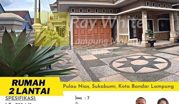 dijual rumah mewah sukarame 2