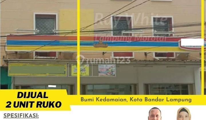 dijual ruko 2 pintu 2