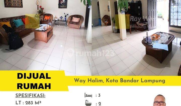 dijual rumah way halim 1