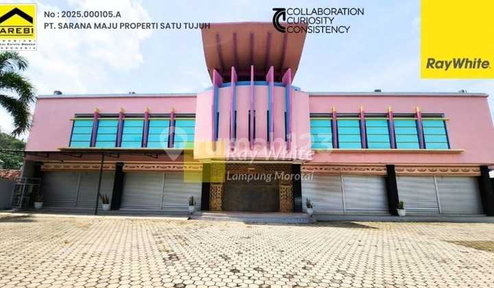 Large building in Tanjung Karang, downtown Bandar Lampung.