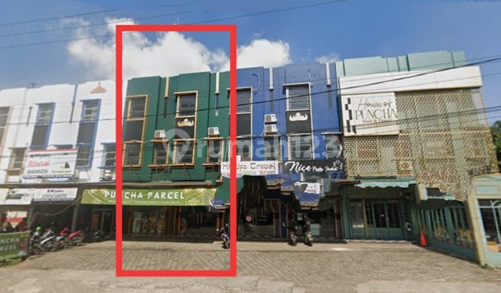 Ruko 2 pintu 3 lantai dijalan Cut Nyakdien kel. Durian Payung Tanjung Karang Pusat, Bandar Lampung (Lampung)