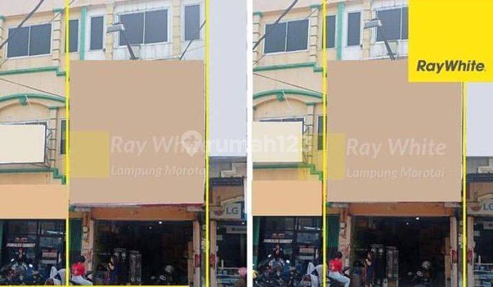 Ruko 3,5 lantai di Jln. Diponegoro Bandarlampung Teluk Betung Utara 1