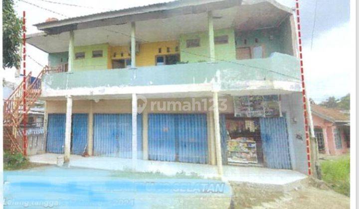 Kios 4 pintu dan rumah d Jalan Pulau Panggung Jati Agung Lampung Selatan 1