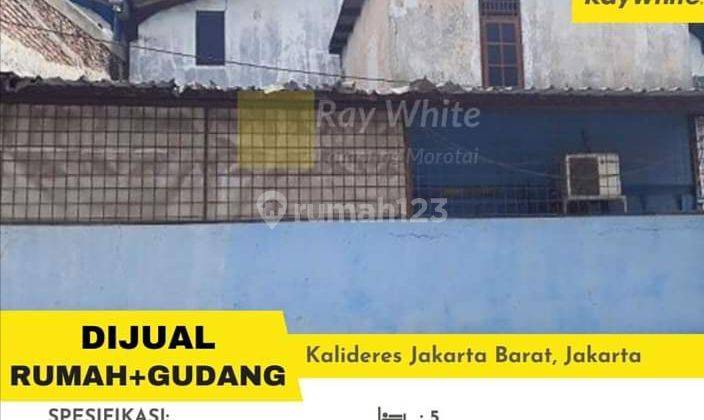 Rumah + Gudang di Kalideres 2