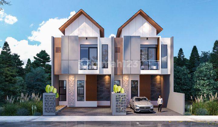 Rumah Modern Yang Luas 2 Lantai Di Renon Denpasar 1