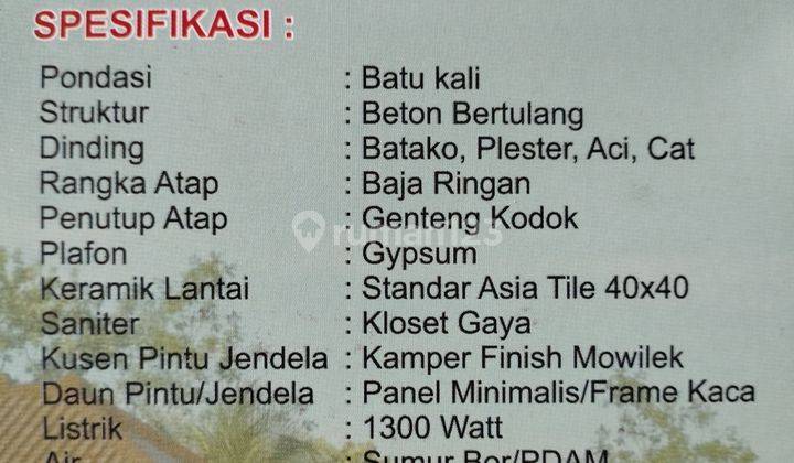 Rumah Murah 2 Kamat Tanah 70m2 Di Kota Tabanan Bali 10