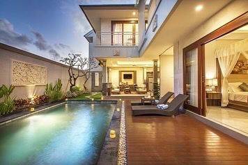 Villa Mewah Jimbaran Modern Tropical Fully Furnished Dekat Pantai 1