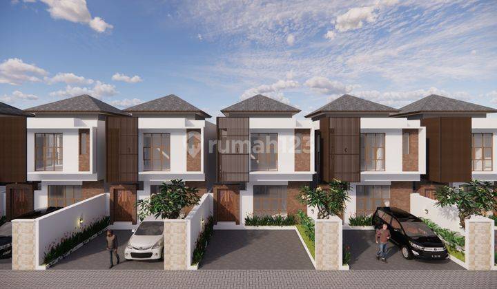 Rumah Cantik Baru Bagus Model Villa di Jl Tukad Balian, Renon 2