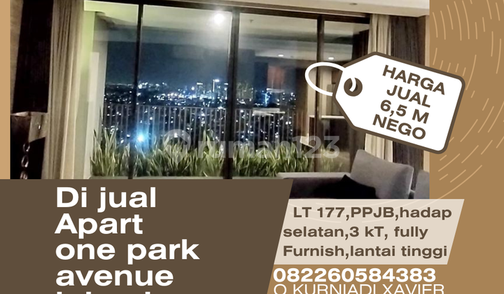 Di.jual One Park Avenue Kebayoran Baru Jaksel Di.jual One Park Avenue Kebayoran Baru Jaksel