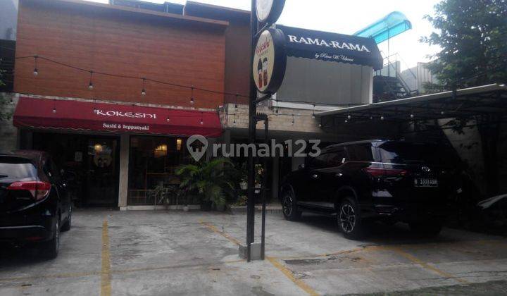 DI JUAL BANGUNAN TEMPAT USAHA PINGGIR JALAN HITUNG TANAH DI POLMI KEBAYORAN BARU JAKSEL 2