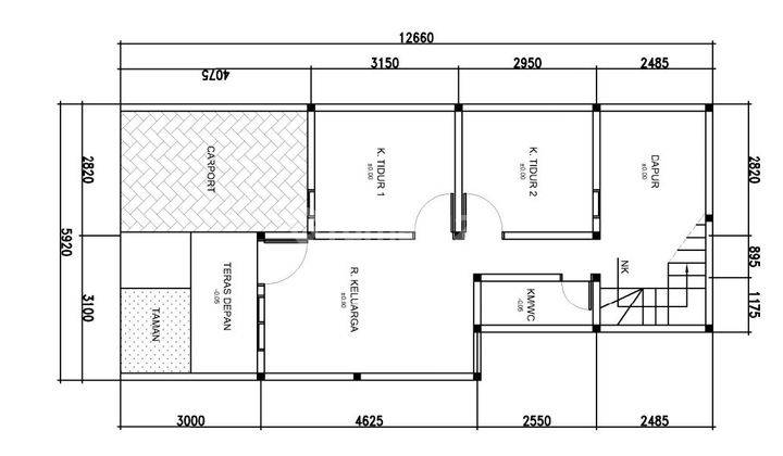 DI JUAL RUMAH DI LEBAK BULUS CILANDAK JAKSEL 2