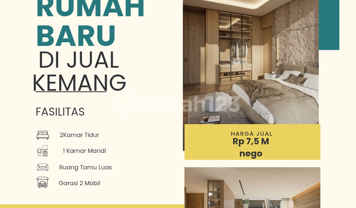 For Sale New Ready-to-Occupy House in North Kemang, South Jakarta