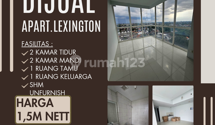 Termurah Jual.cepat Apartemen Lexington Residence Deplu Raya .Pondok.pinang Jaksel 1