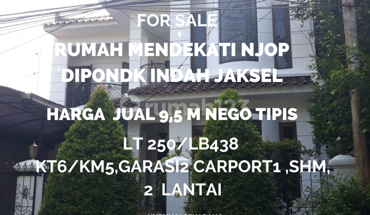 Di Jual Rumah Siap.huni.harga Mendekati.njop.di Pondok.indah Jaksel Di Jual Rumah Siap.huni.harga Mendekati.njop.di Pondok.indah Jaksel
