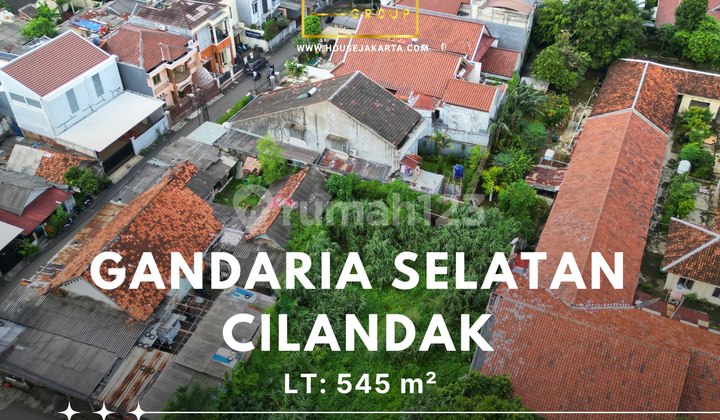 Di.jual Tanah Strategis Utk Kost/Hunian/Development di Gandaria Selatan-Cilandak Jaksel