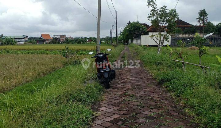 Tanah lokasi strategis untuk Villa sangat dekat ke Canggu 7