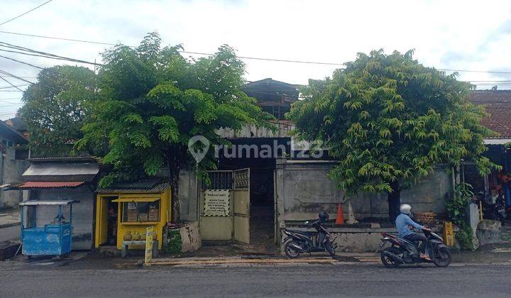 TANAH PLUS BANGUNAN BENGKEL LENGKAP IMB DI JALAN UTAMA COKROAMINOTO 4