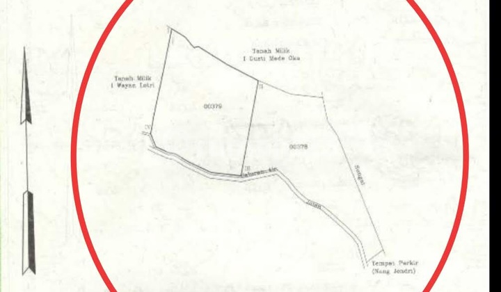 STRATEGIC LAND FOR RESORTS AND VILLAS IN WEST SELEMADEG