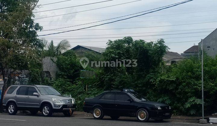 Tanah jalan utama kawasan bisnis di mahendradata  1