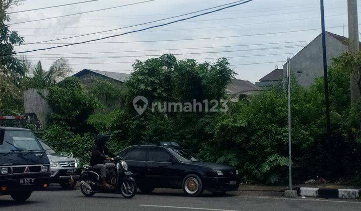 Tanah jalan utama kawasan bisnis di mahendradata  2