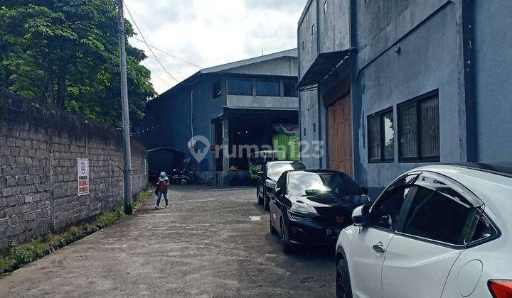 Gudang luas dan kantor di Mengwi akses tronton 4