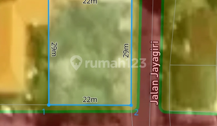 Main Road Land, Jayagiri, Renon, Denpasar Main Road Land, Jayagiri, Renon, Denpasar