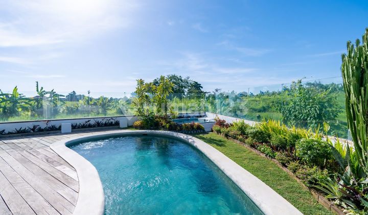 Villa Menawan View Sawah Di Pantai Berawa Canggu