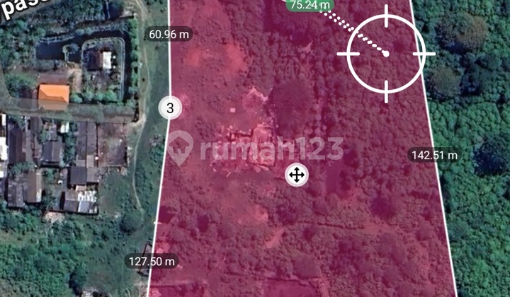 Tanah Luas Siap Bangun Jalan Utama Bypass Ngurah Rai