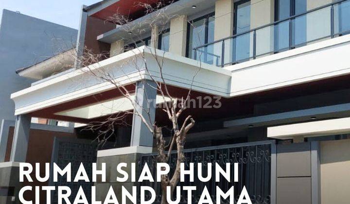 Rumah Hook 2 Lantai Citraland Utama Siap Huni Surabaya Barat 1