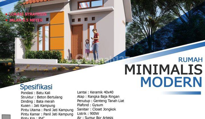 Rumah Minimalis Hanya 185jt Dalam Cluster Di Kalikotes Klaten Siap Kpr 5
