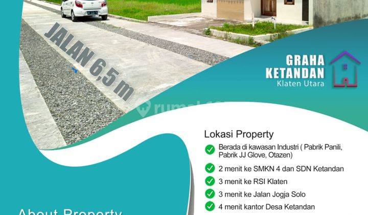 Dijual Rumah Minimalis Hanya 175jt Di Klaten Utara Dekat Rsi Klaten 1