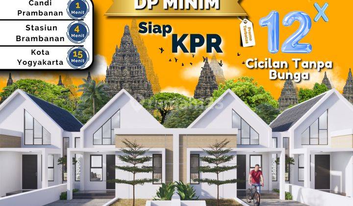 Promo Cuma 300 Jutan Rumah Dekat Candi Prambanan Harga Launching 1