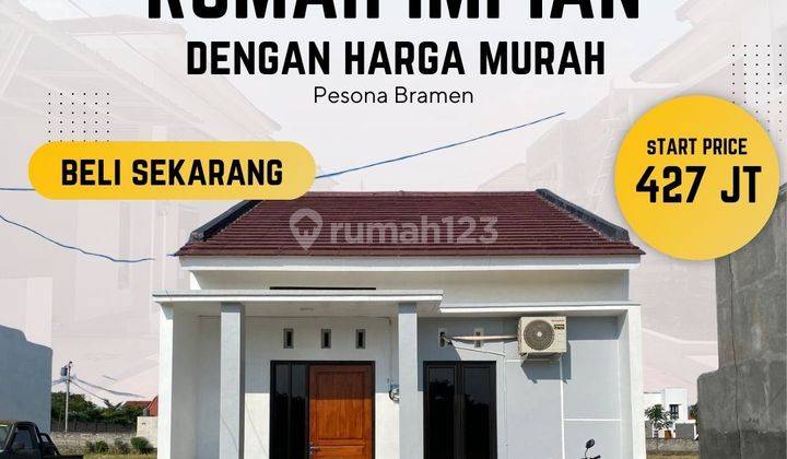 Jual Rumah Minimalis Free Desain Di Klaten Utara Dekat Taman Gergunung 1