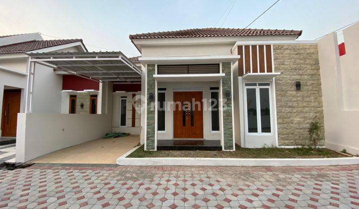 Jual Rumah Minimalis Modern Dekat Rs.bagaswaras Klaten Harga Ekonomis Siap Kpr 1