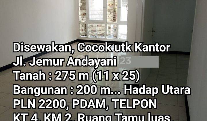 Rumah Jemur Andayani Surabaya Murah. Fer.a224 2