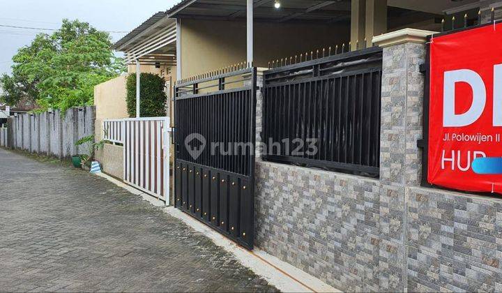 Dijual Rumah Minimalis Kawasan Nyaman Di Polowijen 6