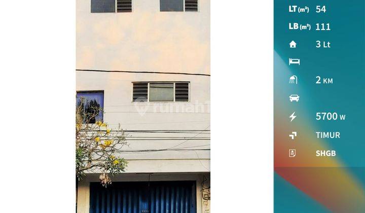 Ruko Jalan Sersan Harun Malang Fasilitas Lift Barang 1