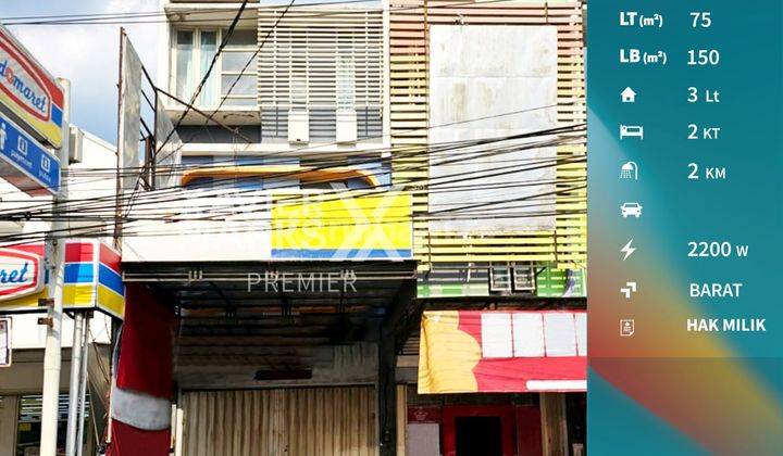Ruko Gajayana Malang Semi Furnish Kawasan Ramai Dekat Kampus 1
