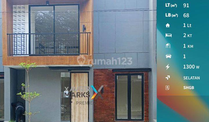 Rumah Murah Bangunan Baru di The Oz Tidar Malang 1