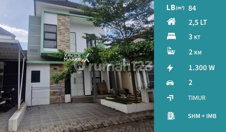 Rumah Modern 2,5 Lantai Siap Huni di Grand Amany Malang Rumah Modern 2,5 Lantai Siap Huni di Grand Amany Malang