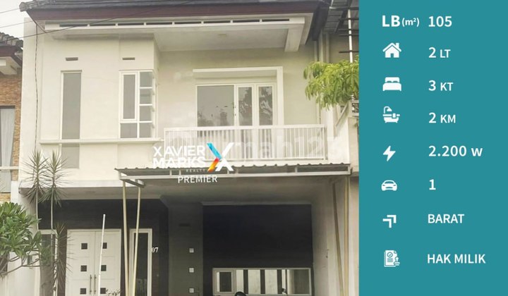 Rumah Minimalis Selangkah ke Pusat Kota di Blimbing Malang