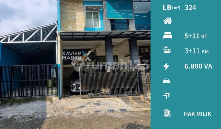 Rumah Kos Furnish Selangkah ke UB di Griyashanta Malang