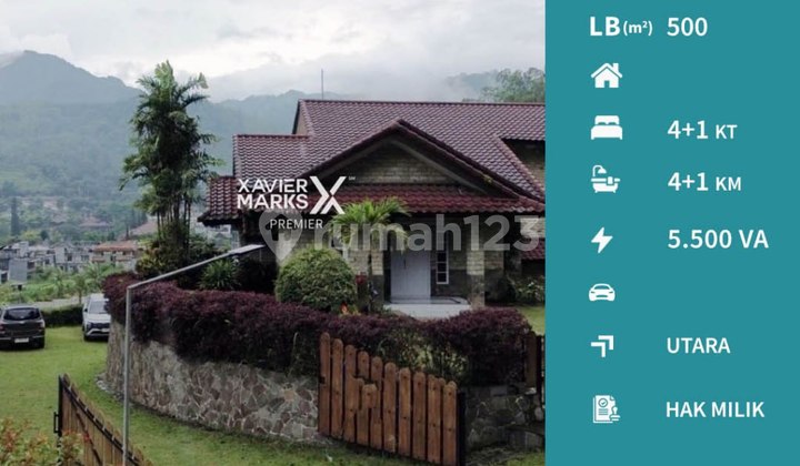 Villa View Pegunungan Aestetik di Songgoriti Batu