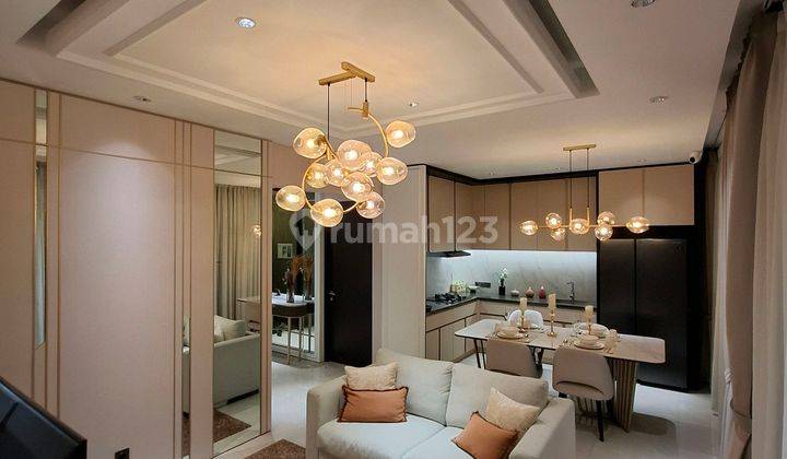 Rumah 2 Lantai Konsep Resort. 4 Kamar. Daya Perintis Makassar 1