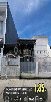 Rumah Jalan Pendidikan Makassar Tengah Kota. Ukuran 10x15. 1