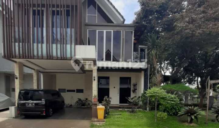 Rumah Hook Semi Furnished Sdh Renovasi di Dinscovery Bintaro