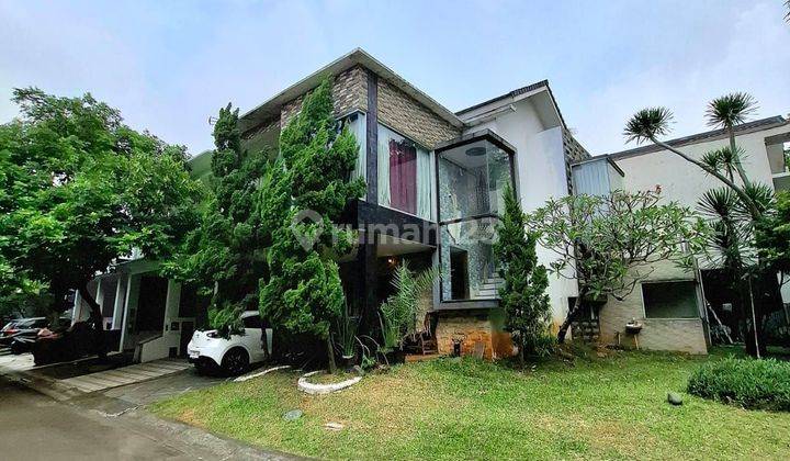 Rumah Modern Minimalis Posisi Hoek Dalam Cluster Bintaro Sektor 9 1