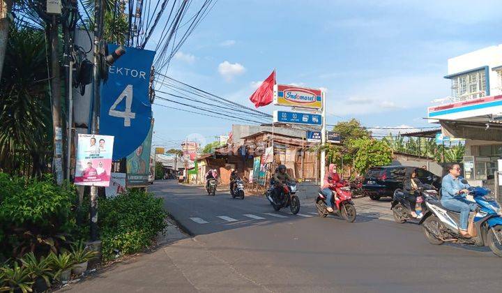 Tanah Lokasi Strategis Harga Dibwh Pasar Di Pondok Betung Bintaro 1