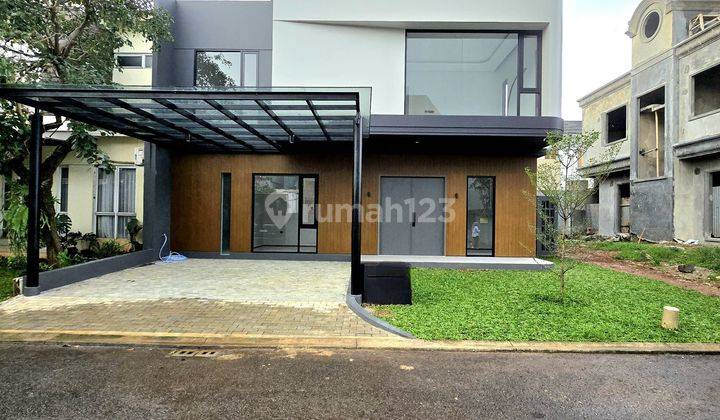 Rumah Baru Tropical Design Dalam Cluster Di Bsd City Tangsel 1